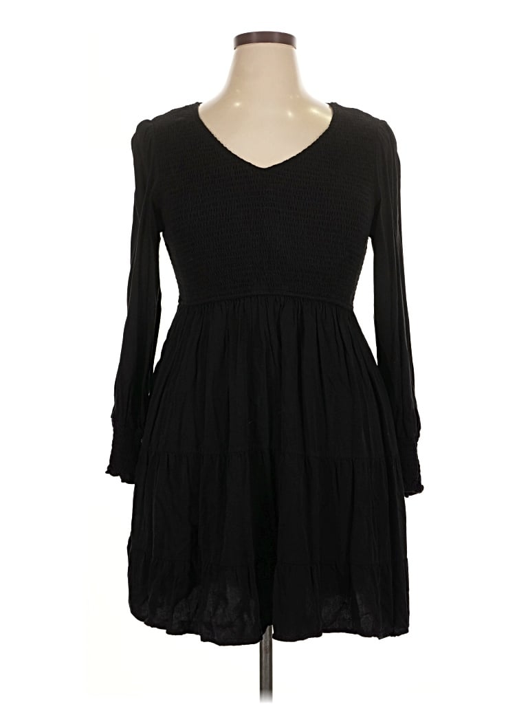 Pre-owned Merokeety Casual Dress In Black