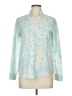 Gap Blue Long Sleeve Blouse Size M - photo 1