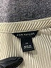Ann Taylor 100% Polyester Metallic Silver Long Sleeve Blouse Size XS - photo 7