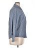 Thakoon Blue Long Sleeve Button-Down Shirt Size XL - photo 4