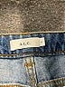 A.L.C. 100% Cotton Chevron-herringbone Blue Jeans Size 6 - photo 6