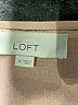 Ann Taylor LOFT 100% Polyester Tan Short Sleeve Top Size M - photo 7