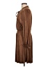 Tommy Hilfiger 100% Polyester Solid Brown Casual Dress Size 10 - photo 5