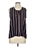 Lemon Tart Black Sleeveless Blouse Size M - photo 1