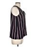 Lemon Tart Black Sleeveless Blouse Size M - photo 4