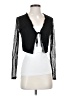 Shein 100% Polyester Black Long Sleeve Blouse Size S - photo 1