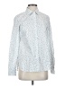 Evy's Tree 100% Cotton Print Blue Long Sleeve Blouse Size XS - photo 1