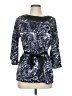 Vertigo Paris Blue 3/4 Sleeve Blouse Size M - photo 1