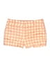 Ann Taylor LOFT 100% Polyester Argyle Orange Shorts Size 12 (petite) - photo 1
