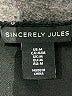 Sincerely Jules Black Bodysuit Size M - photo 3