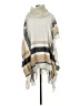 Johnston & Murphy 100% Acrylic Ivory Tan Poncho One size - photo 1