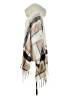 Johnston & Murphy 100% Acrylic Ivory Tan Poncho One size - photo 5