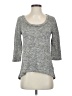 Sparkle & Fade Gray Pullover Sweater Size S - photo 1