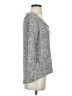 Sparkle & Fade Gray Pullover Sweater Size S - photo 4