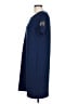 MICHAEL Michael Kors Solid Blue Casual Dress Size L - photo 5