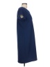 MICHAEL Michael Kors Solid Blue Casual Dress Size L - photo 4