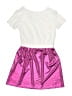 Cute 4 U Color Block Pink White Dress Size 6 (estimated) - photo 2