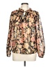 Vince Camuto 100% Polyester Gold Long Sleeve Blouse Size L - photo 1