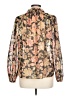 Vince Camuto 100% Polyester Gold Long Sleeve Blouse Size L - photo 2