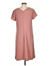 A New Day 100% Polyester Solid Tan Casual Dress Size S - photo 2