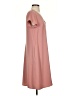 A New Day 100% Polyester Solid Tan Casual Dress Size S - photo 4