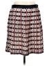 J.Crew 100% Silk Print Red Blue Silk Skirt Size 4 - photo 1