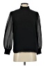 J.Crew 100% Polyester Black Long Sleeve Blouse Size XS - photo 1