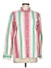 J.Crew Stripes Pink Long Sleeve Button-Down Shirt Size 10 - photo 1
