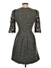 Ellery 100% Wool Tweed Gray Cocktail Dress Size 4 - photo 2