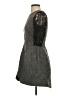 Ellery 100% Wool Tweed Gray Cocktail Dress Size 4 - photo 5