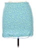 MNG Floral Blue Casual Skirt Size XL - photo 2