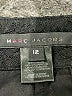 Marc by Marc Jacobs 100% Cotton Chevron-herringbone Black Formal Skirt Size 12 - photo 4
