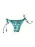 Sofia by Vix Print Teal Swimsuit Bottoms Size S - photo 1
