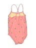 Amazon Essentials Hearts Pink One Piece Swimsuit 12-18 MO / 18 MO - photo 2