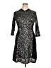 Koché Metallic Silver Cocktail Dress Size XL (estimated) - photo 1