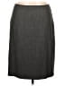 Anne Klein Solid Gray Casual Skirt Size 10 - photo 1