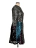 Koché Metallic Silver Cocktail Dress Size XL (estimated) - photo 4