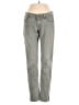 Roxy Chevron-herringbone Green Jeans Size 26 waist - photo 1