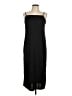 H&M 100% Polyester Solid Black Casual Dress Size M - photo 1