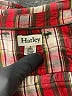 Hatley 100% Cotton Plaid Burgundy Long Sleeve Button-Down Shirt Size 5 - photo 3