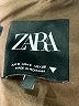 Zara Plaid Tan Coat Size S - photo 6