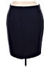 J.Crew Solid Blue Wool Skirt Size 18 - photo 2