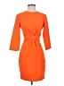 ASOS 100% Polyester Solid Orange Cocktail Dress Size 0 - photo 1