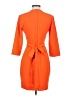 ASOS 100% Polyester Solid Orange Cocktail Dress Size 0 - photo 2