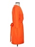 ASOS 100% Polyester Solid Orange Cocktail Dress Size 0 - photo 4