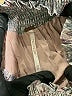 Free People 100% Polyester Metallic Silver Casual Skirt Size XS - photo 3