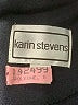 Karin Stevens 100% Polyester Solid Black Blue Casual Dress Size 6 - photo 7