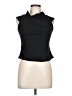 MNG Black Sleeveless Blouse Size L - photo 1