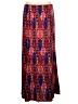 Susan Graver Print Red Formal Skirt Size L - photo 2