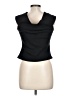MNG Black Sleeveless Blouse Size L - photo 2